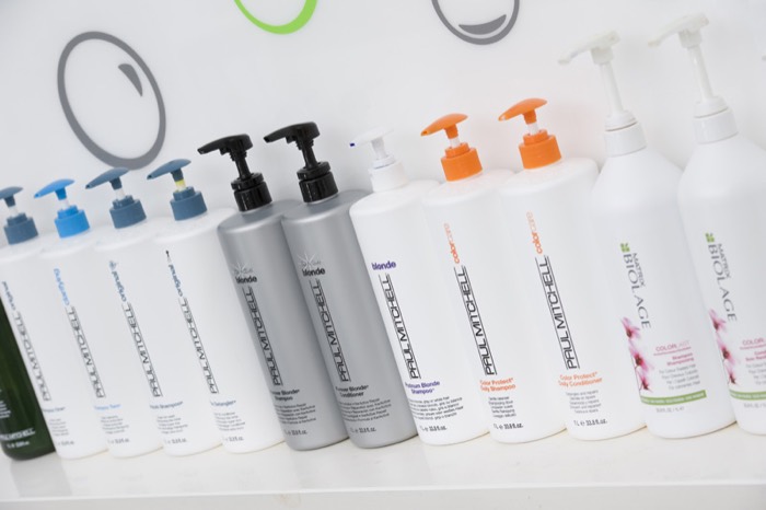 Inside the KD Hair Design salon, White Hart Lane